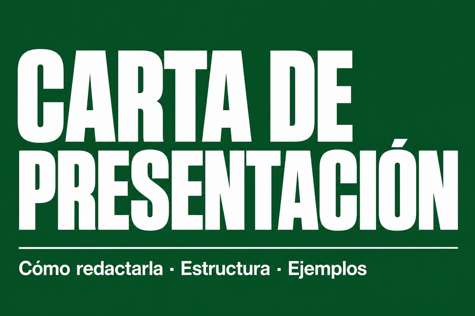 ¿Cómo redactar una carta de presentación en 2020?
