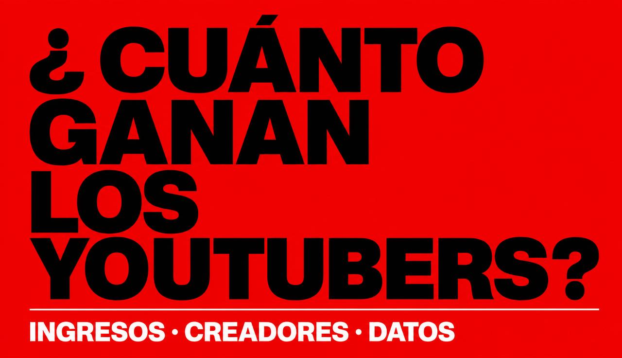 ¿Cuánto ganan los Youtubers?