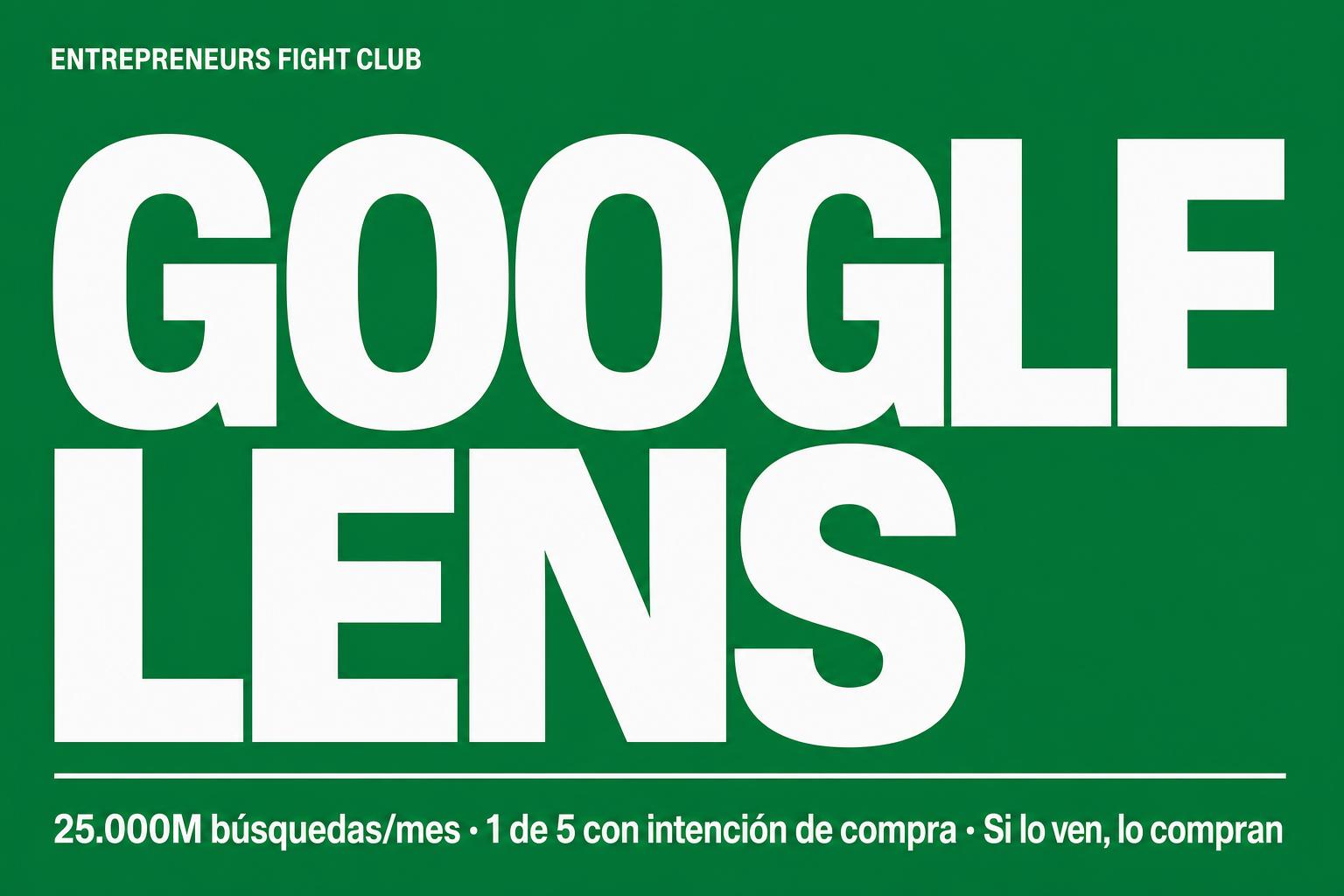 Google Lens y la revolución visual: si pueden verlo, quieren comprarlo