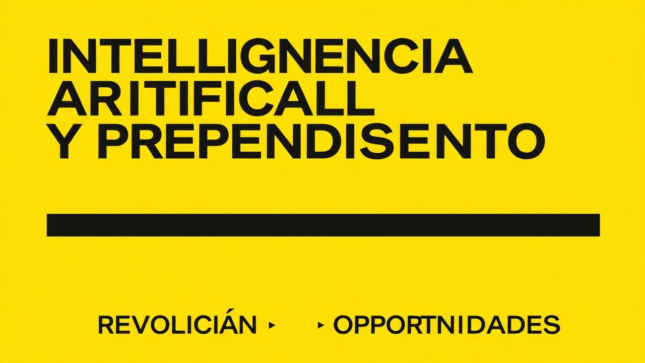 Conoce cómo la Inteligencia Artificial Está Revolucionando el Emprendimiento… y Algún Sector que Tiembla