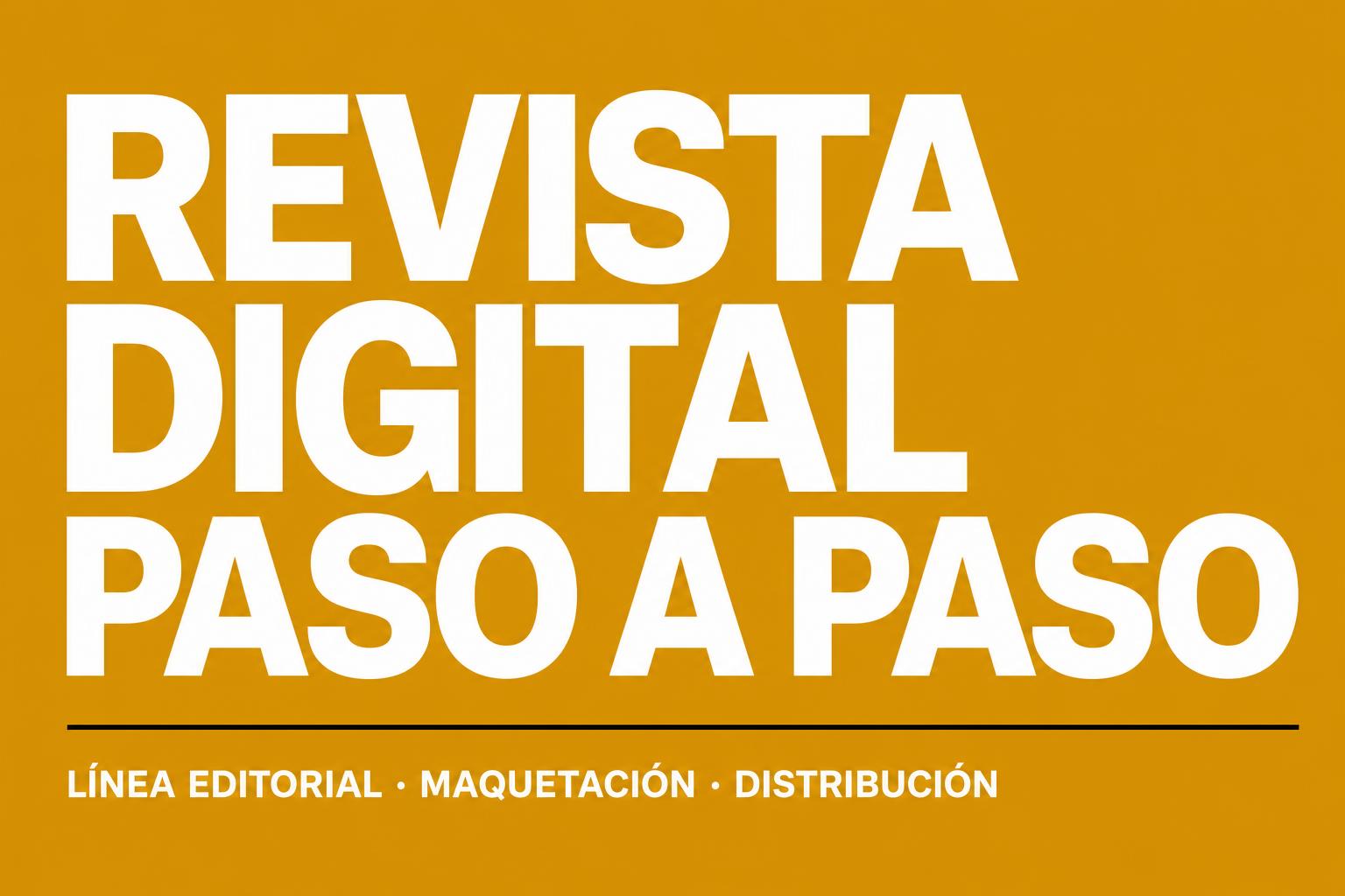 Cómo hacer una revista digital paso a paso