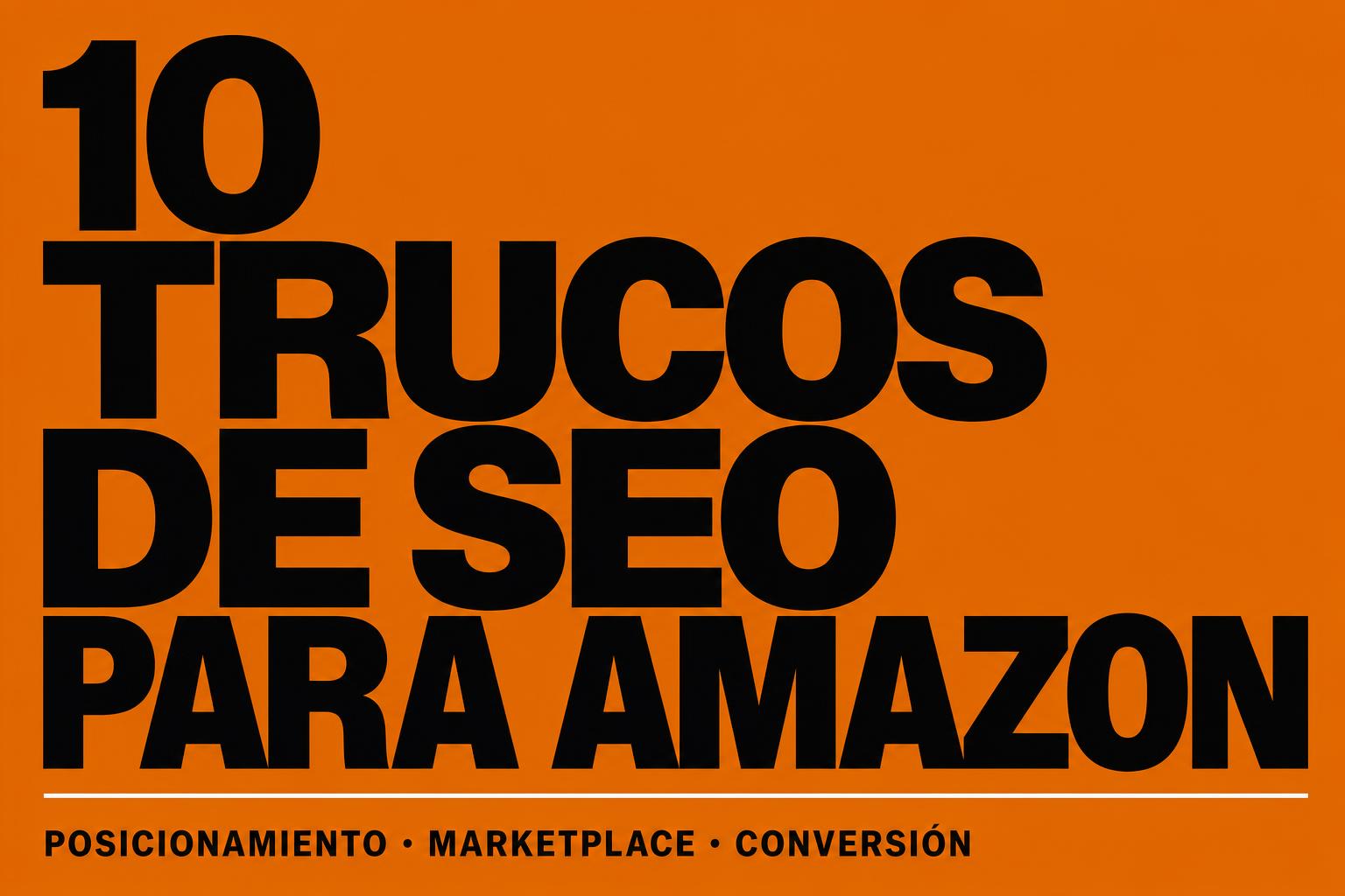 10 TRUCOS DE SEO PARA AMAZON