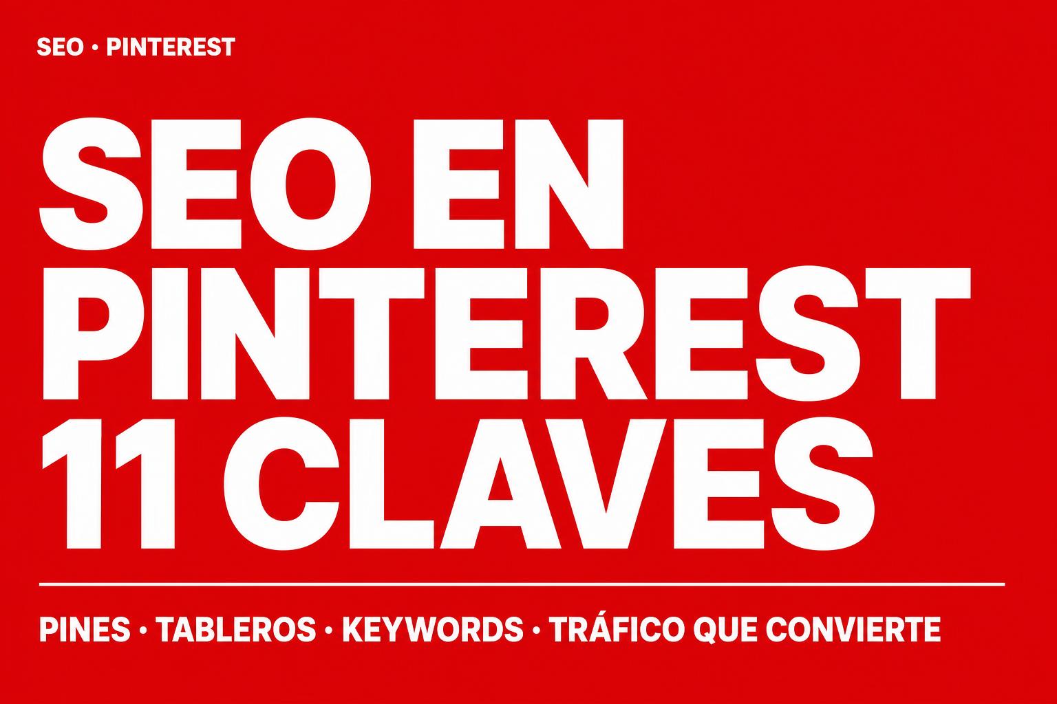 SEO en Pinterest: Las 11 claves para sobresalir este 2020