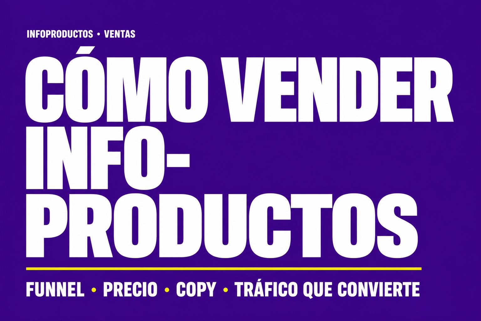 Cómo vender infoproductos y forrarte