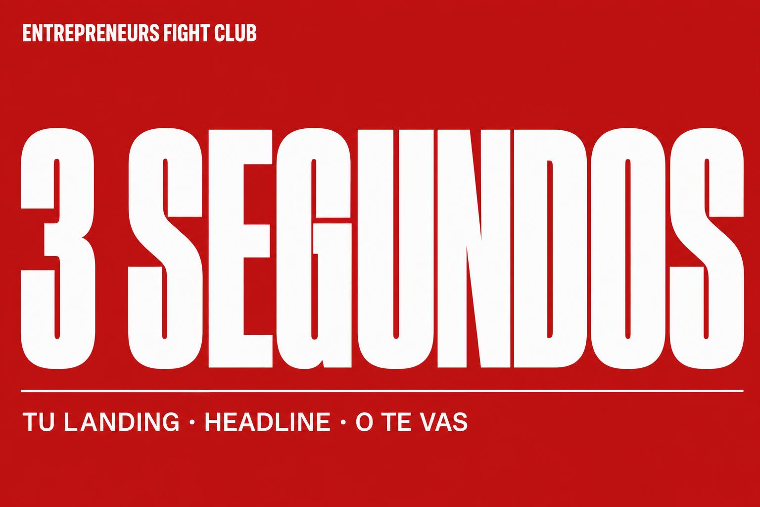 Tu landing page tiene 3 segundos: cómo escribir una que no los desperdicie