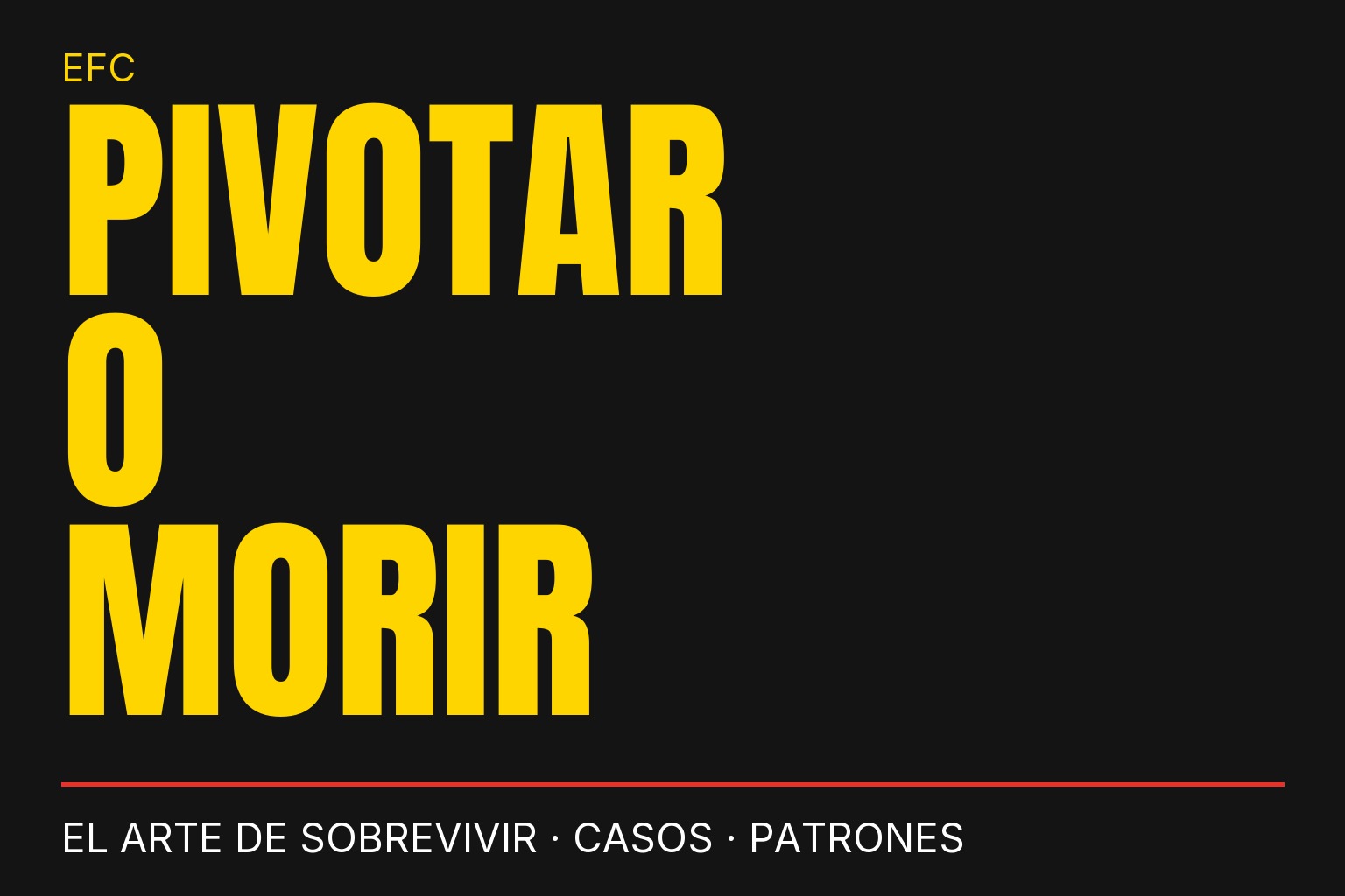 Pivotar o Morir: El Arte de Sobrevivir